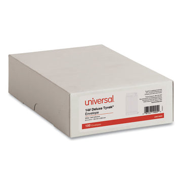 Universal® Deluxe Tyvek Envelopes, #1, Square Flap, Self-adhesive Closure, 6 X 9, White, 100-box freeshipping - TVN Wholesale